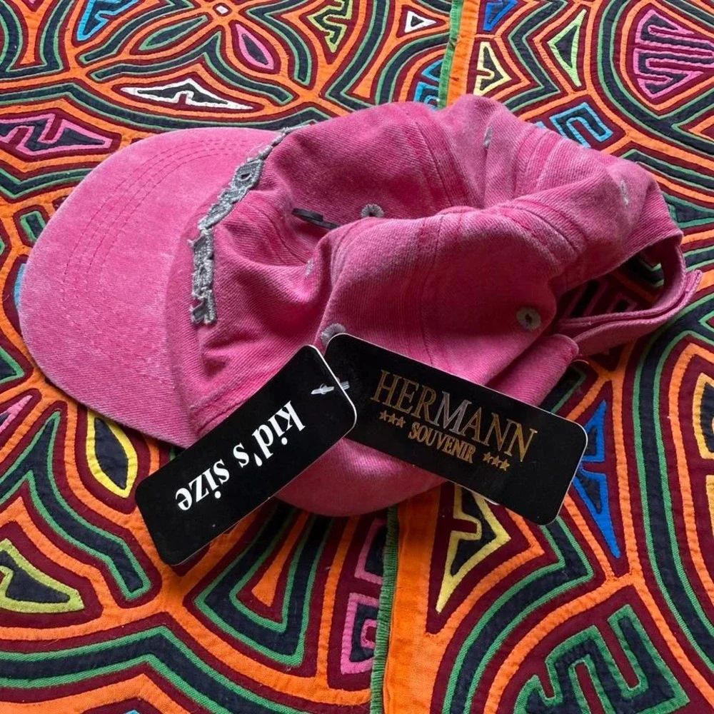 3 FOR $15‎ DEAL / Budapest pink souvenir cap (kids size) - PVBUNDLE